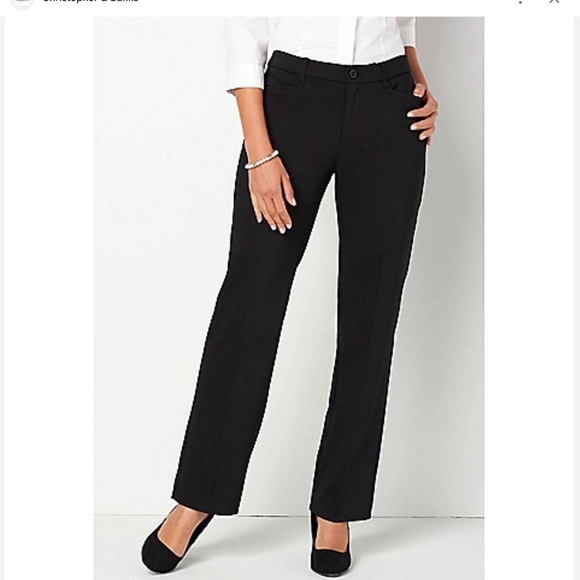 Christopher & Banks Pants - Christopher & Banks Black Everyday Trouser Pant